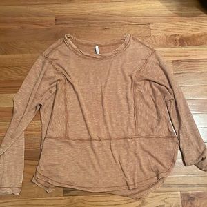 Gold Z Supply L/S T shirt S NWOT